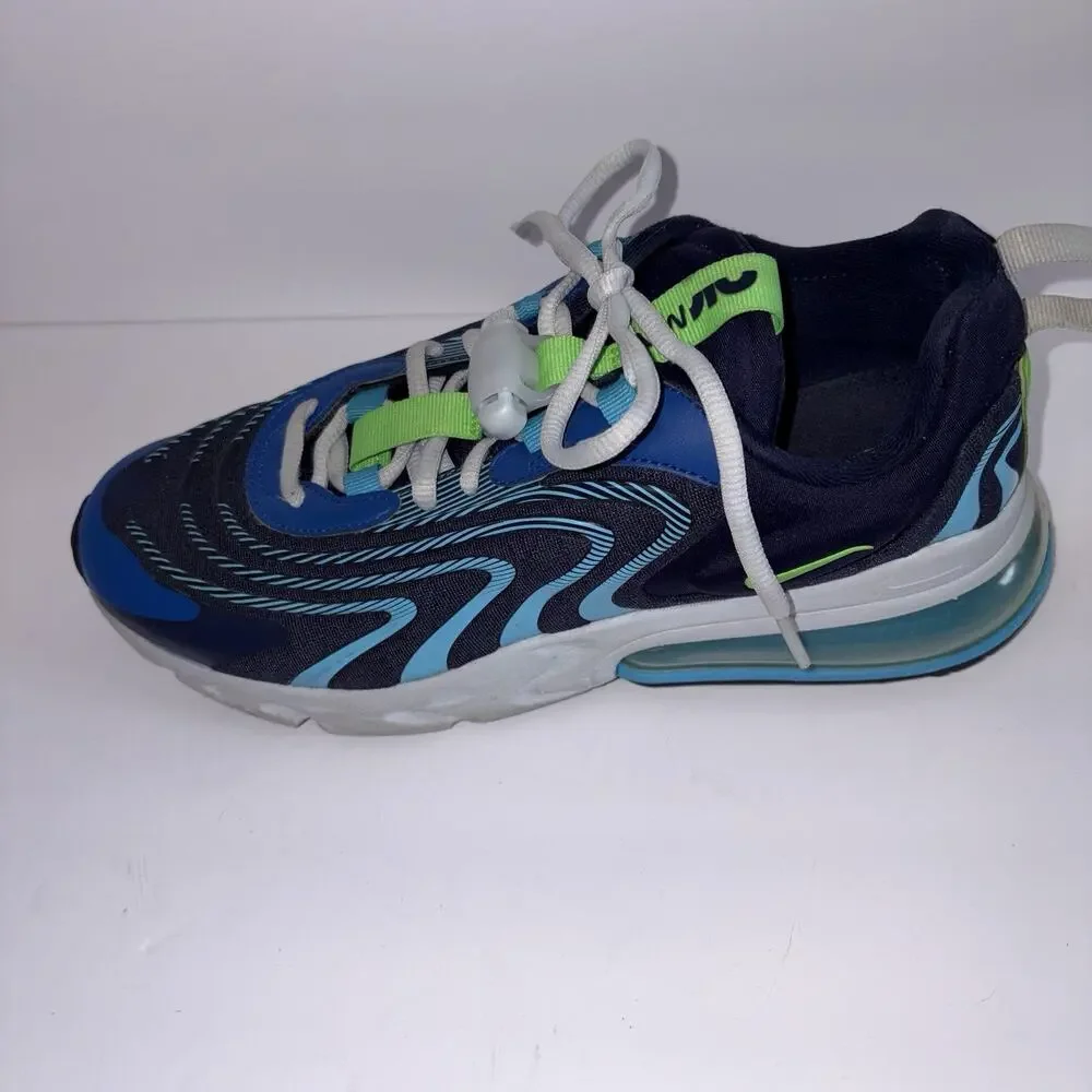 Nike CJ0579-400 Air Max 270 React ENG Men's Sz 7.5 EUC
